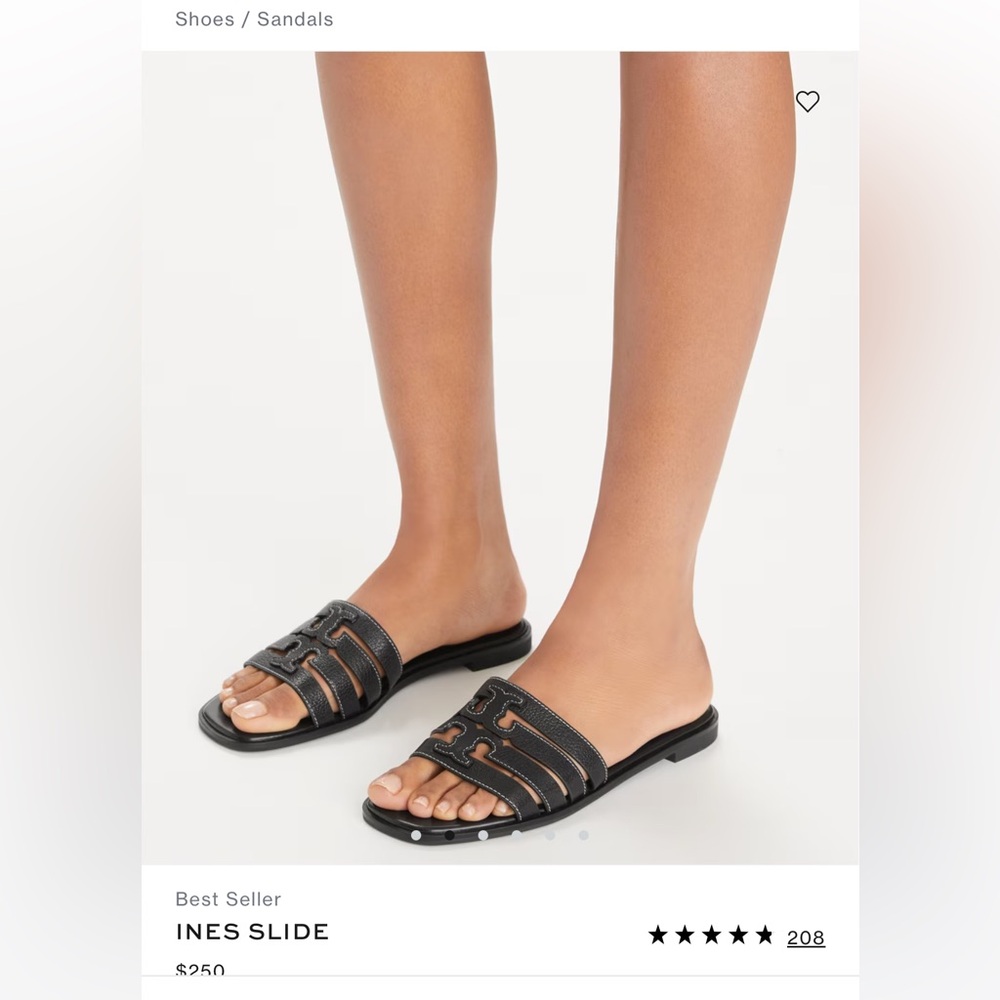 Tory Burch Ines Cage Slide - Picture 5 of 5